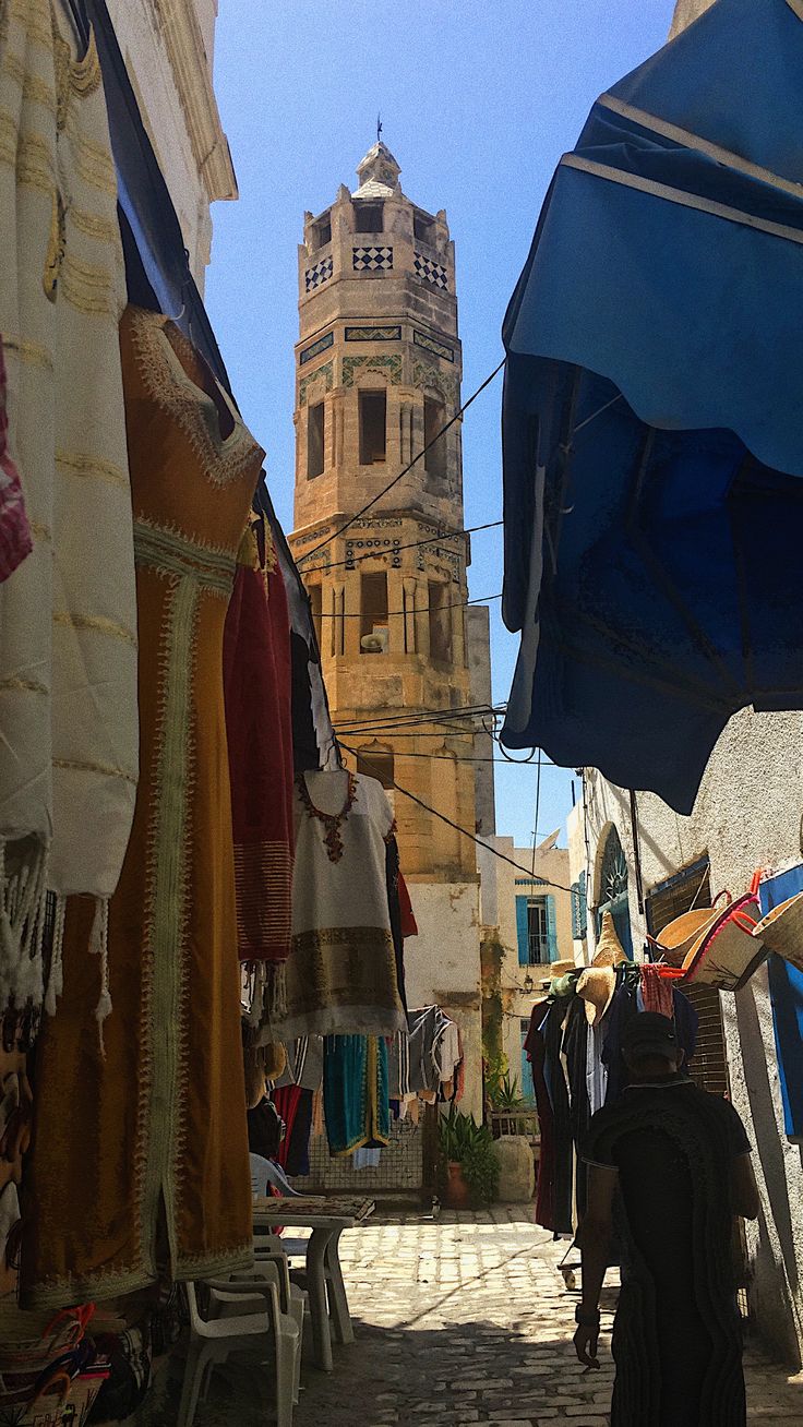 Minaret in the medina